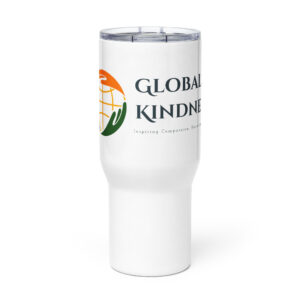 Travel mug with a handle