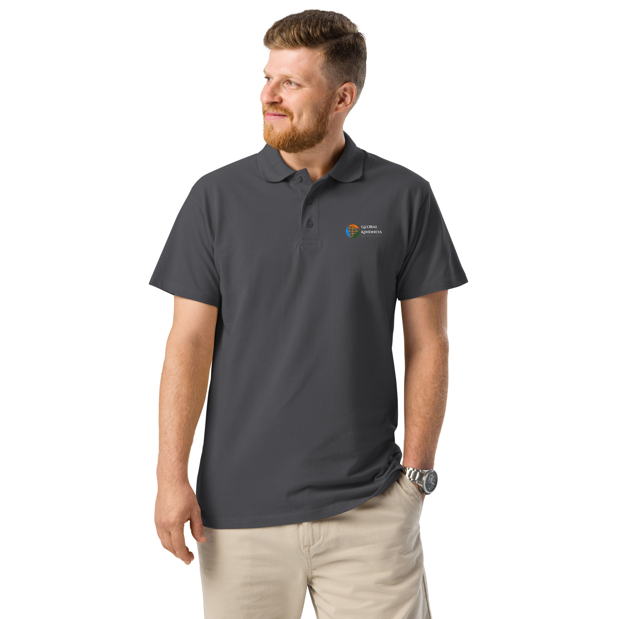 Premium pique polo shirt - Image 30