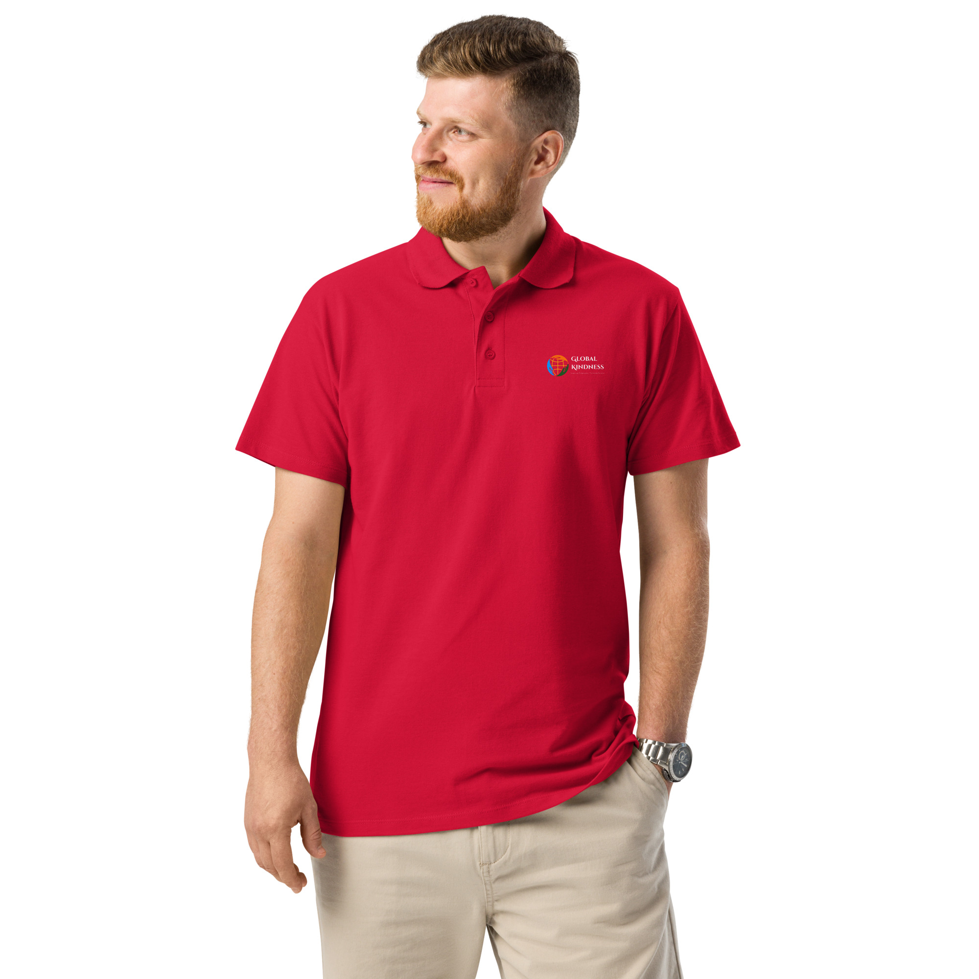 Premium pique polo shirt - Image 27